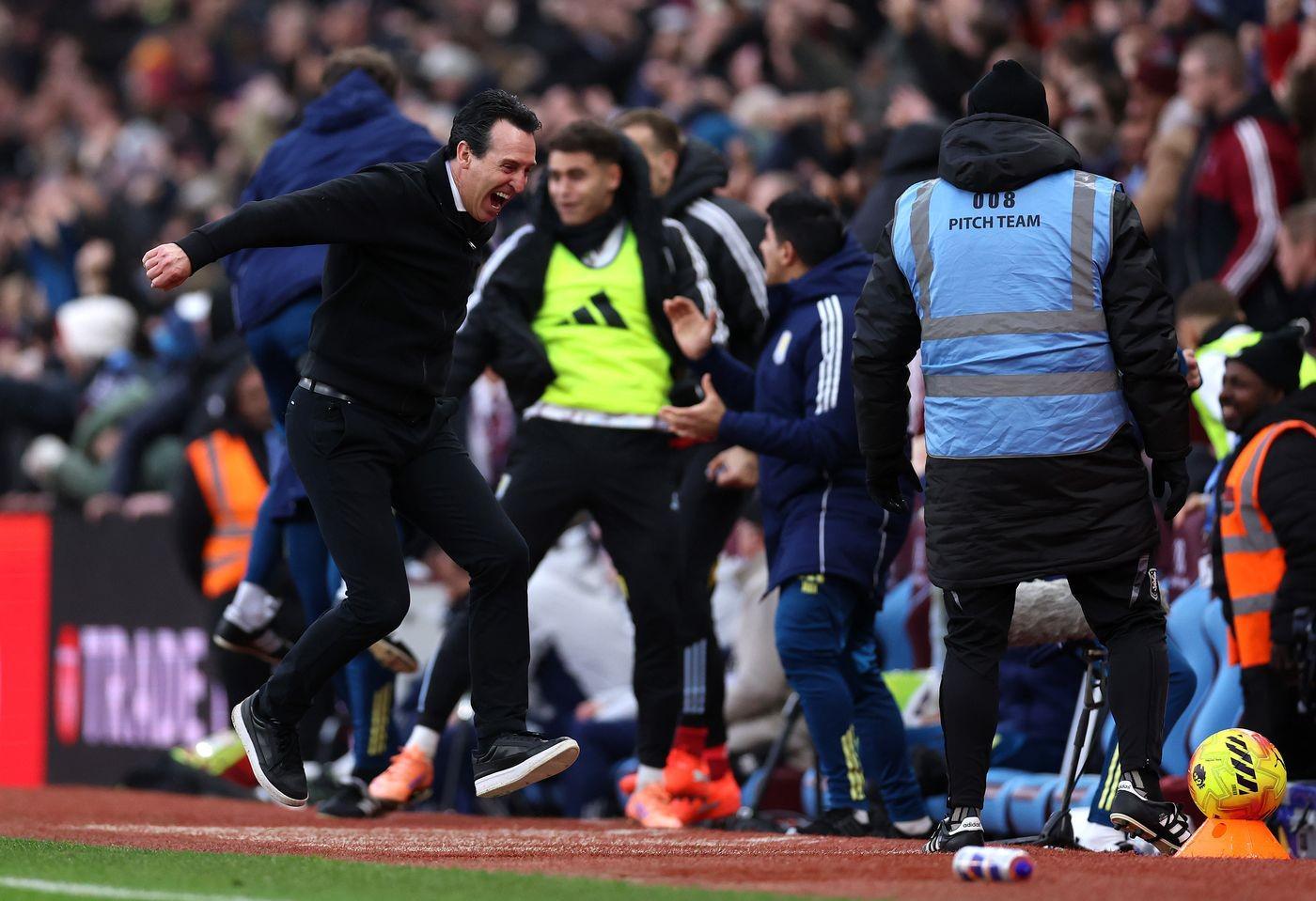 埃梅里：战胜阿森纳我太开心了，比赛过程中我们就坚信能取胜