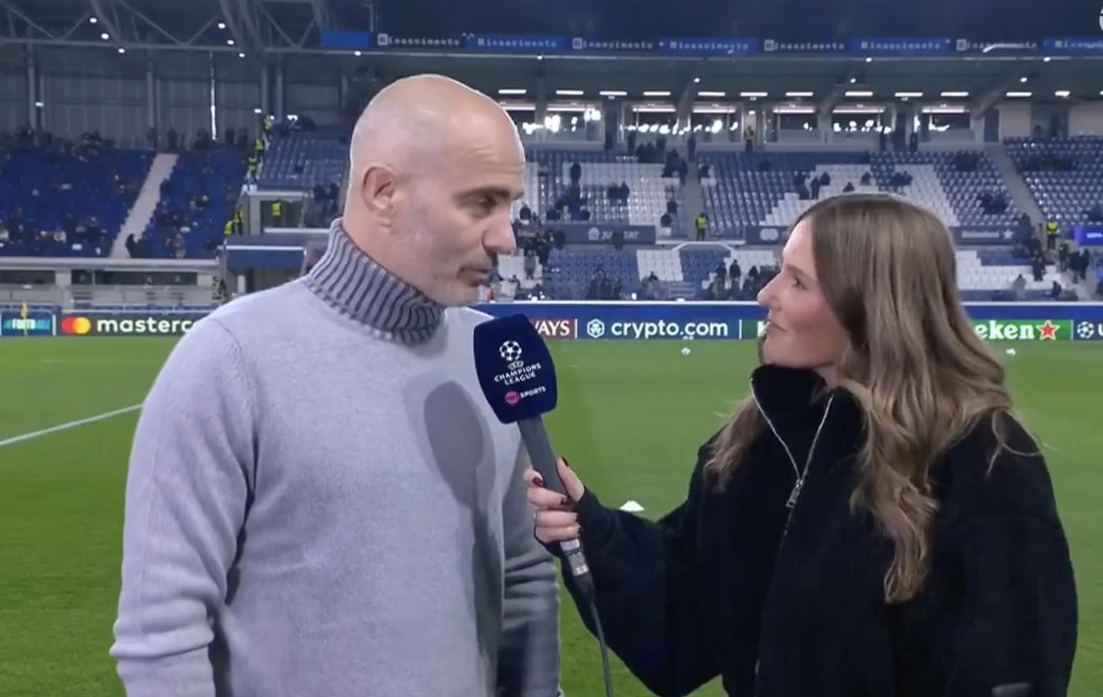 马雷斯卡:阿昌庞所有比赛都能首发;有凯塞多球队会踢得更好