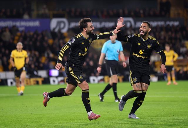 B费英超生涯已打入65球,葡萄牙球员中仅次于C罗