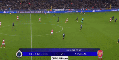 第56分钟,马丁内利内切摆脱后也轰世界波,阿森纳3-0!