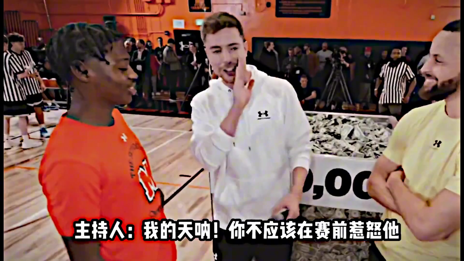 惹怒库男神的后果就是30秒狂砍42分....