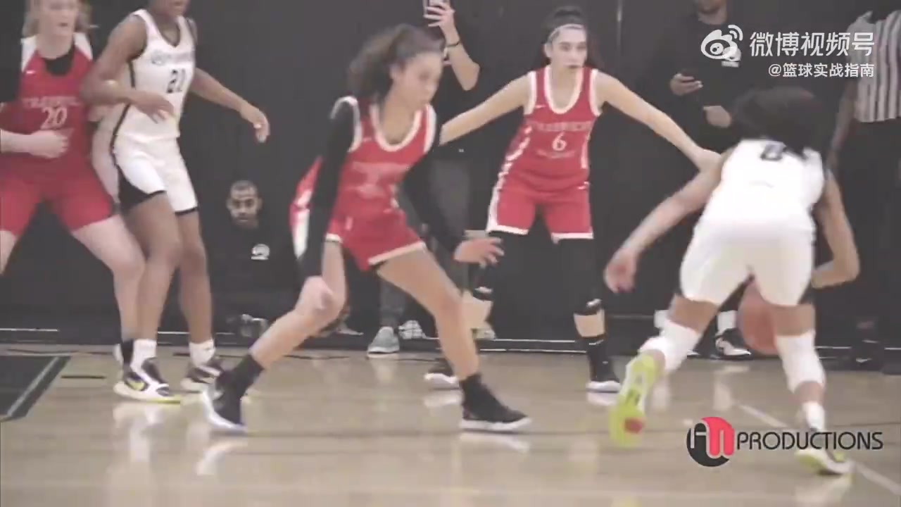 多么有天赋啊科比女儿GIGI 在出意外前打的最后一场球