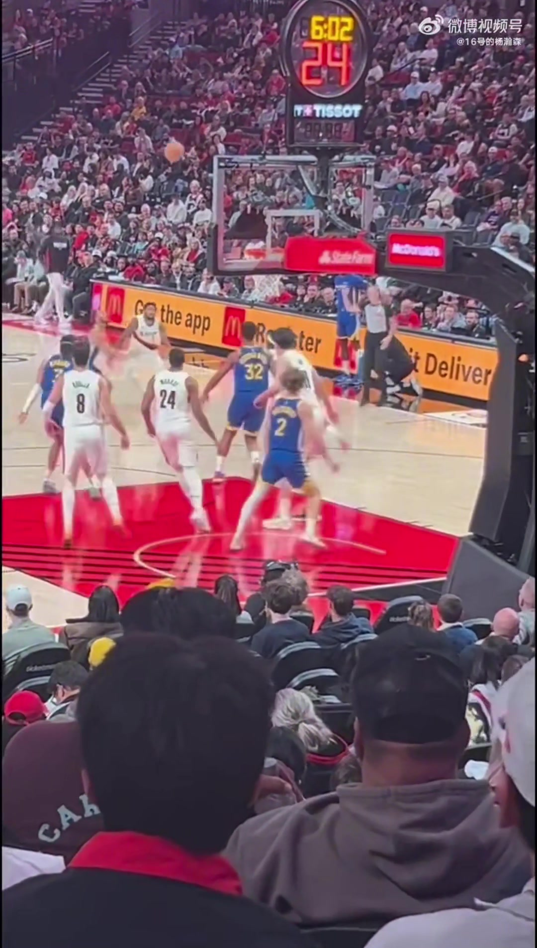 基本功第四节杨瀚森体力严重下降防守移动缓慢但依旧没失位