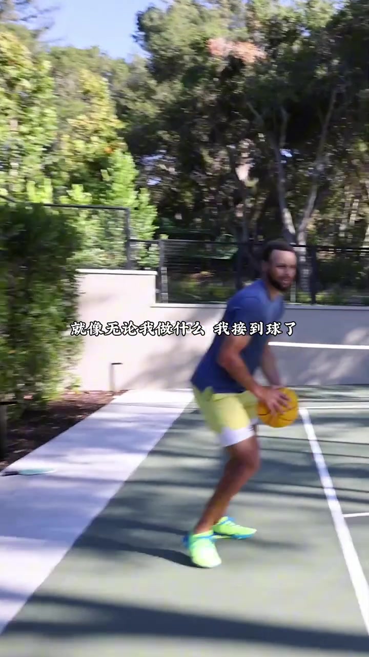 库里投篮的小技巧就是全凭感觉