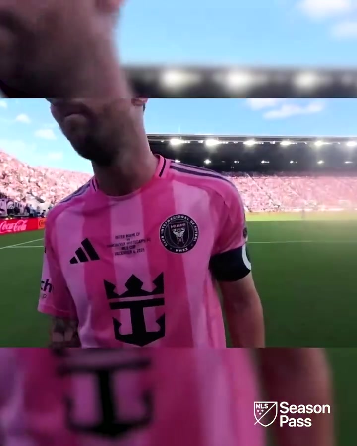 憨憨的你听过梅西说英语吗裁判镜头记录下了这一刻