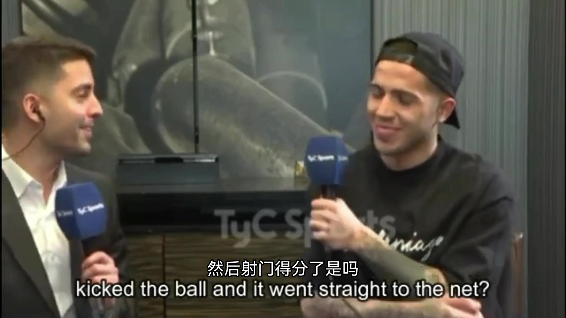 双子星小蜘蛛恩佐此前采访谈梅西他永远在说我们的好话