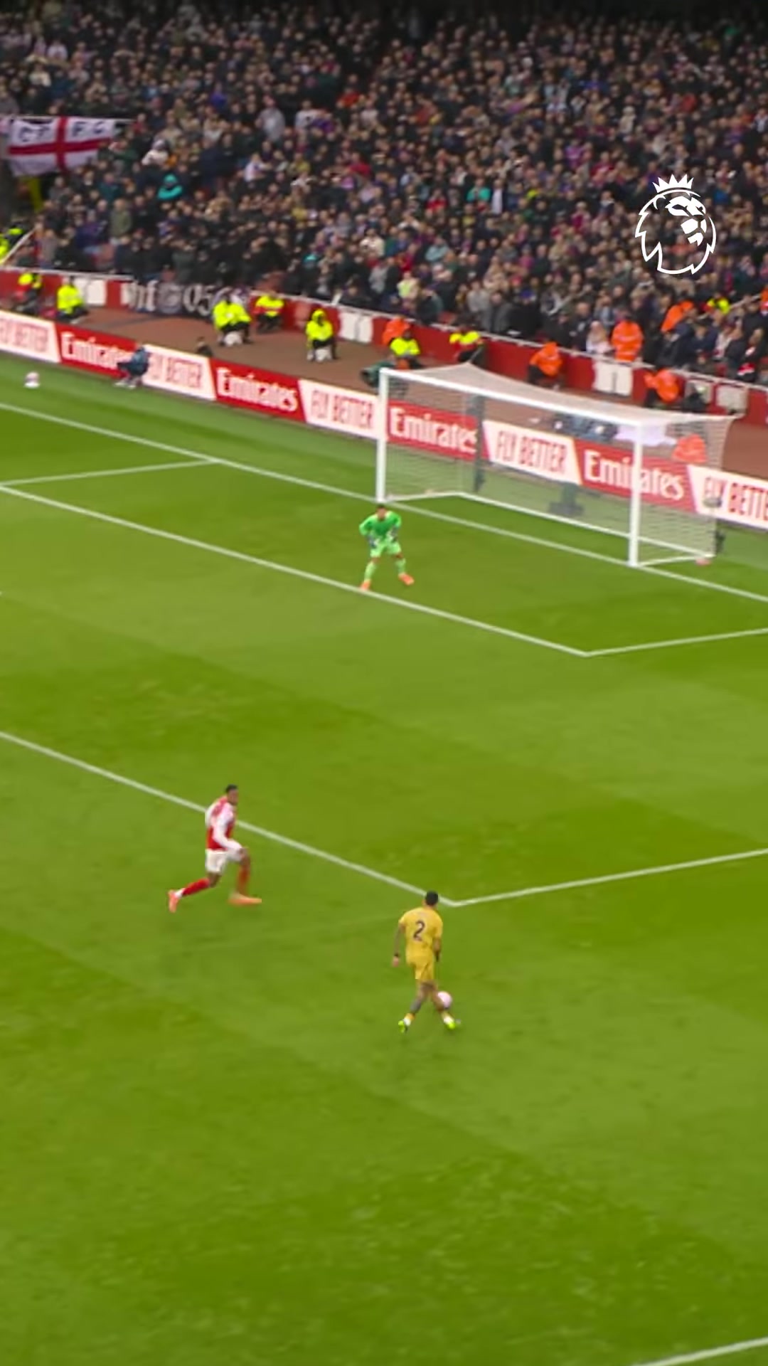 英超官方晒视频这是阿森纳整个10月唯一一次在英超被射正
